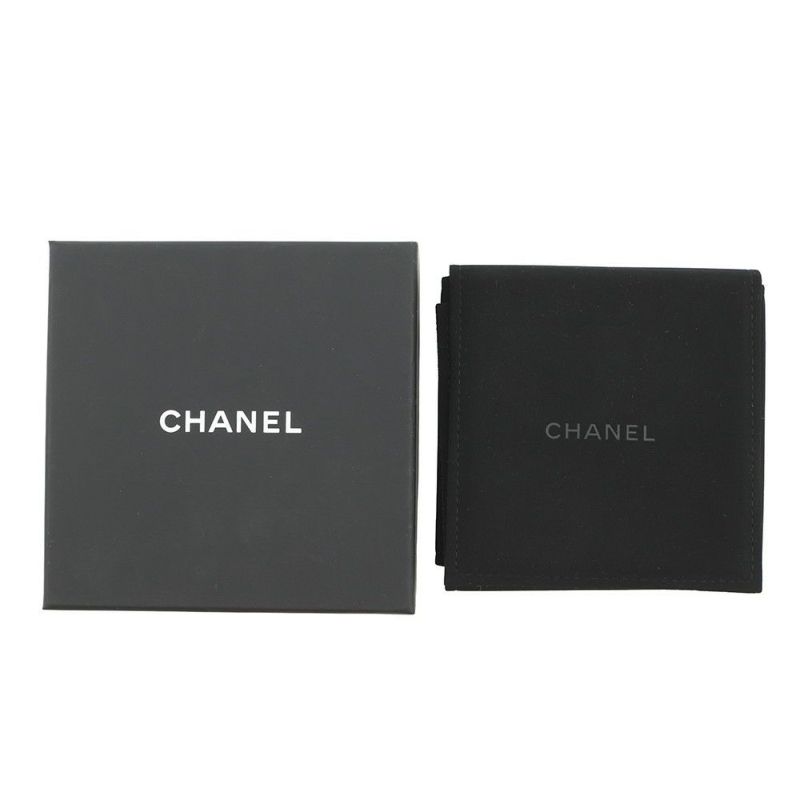 シャネル キーホルダー ココマーク デニム ハートモチーフ チャーム I24P CHANEL