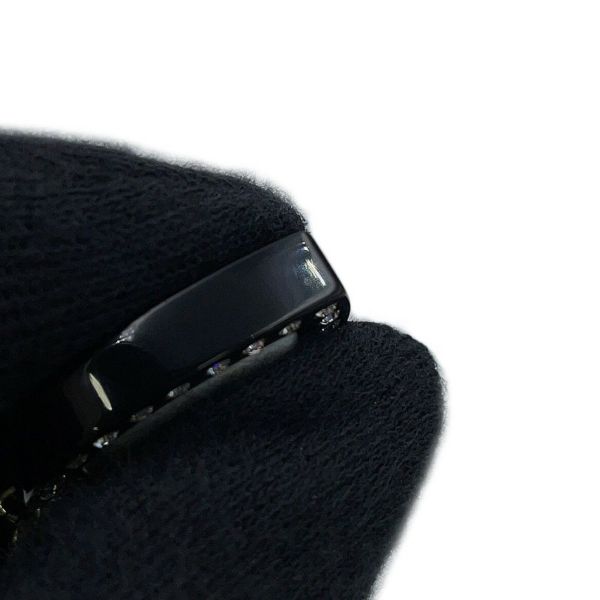 シャネル ネックレス ココマーク ハートモチーフ ラインストーン D21S CHANEL 黒