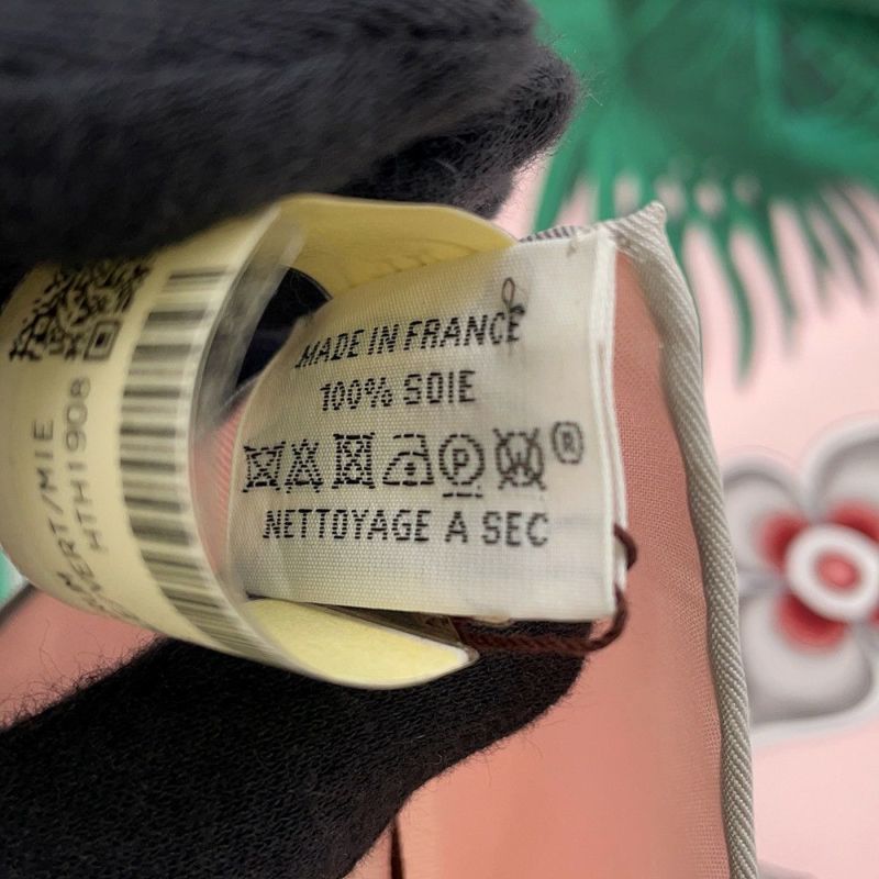 エルメス スカーフ カレ90 ヤシの目録 INDEX PALMARUMU シルク HERMES  2019年秋冬