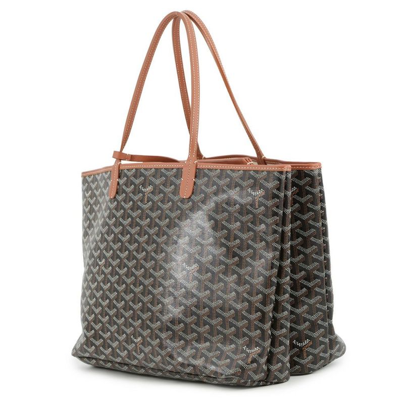 ゴヤール トートバッグ イザベル PVC レザー GOYARD ポーチ付き 黒