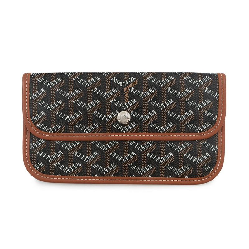 ゴヤール トートバッグ イザベル PVC レザー GOYARD ポーチ付き 黒