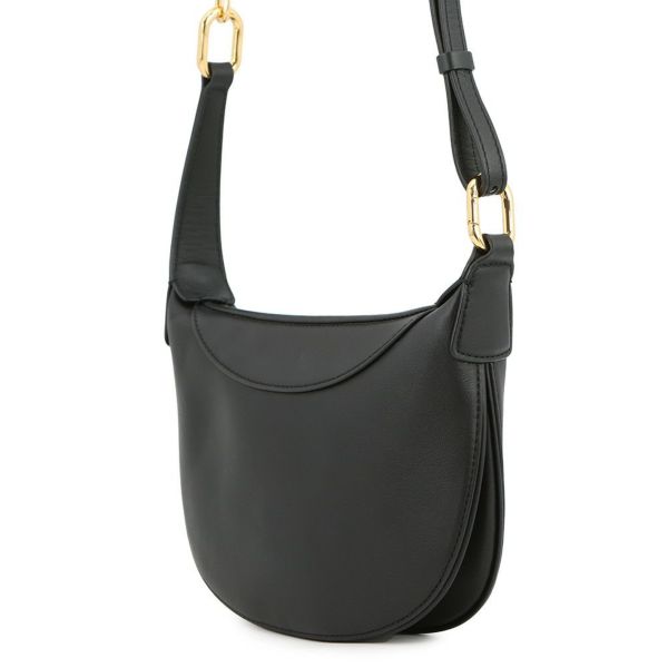 エムシーエム ショルダーバッグ AREN ロゴ レザー MWHCATA02BK001 MCM 黒