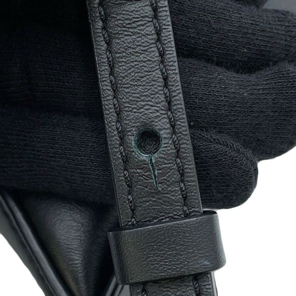 エムシーエム ショルダーバッグ AREN ロゴ レザー MWHCATA02BK001 MCM 黒