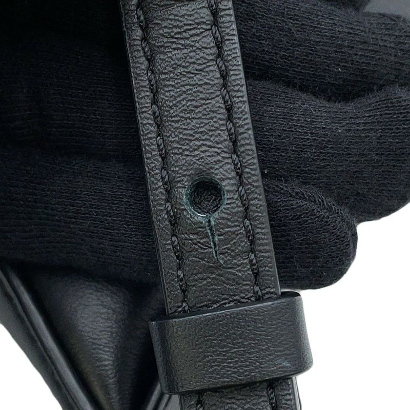 エムシーエム ショルダーバッグ AREN ロゴ レザー MWHCATA02BK001 MCM 黒