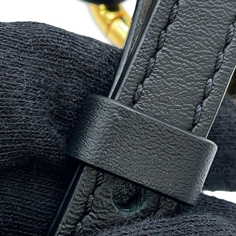 エムシーエム ショルダーバッグ AREN ロゴ レザー MWHCATA02BK001 MCM 黒