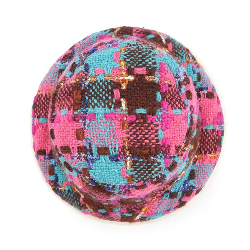 グッチ バケットハット ツイード スパイシーチェック サイズM(57cm) 728469 GUCCI 帽子