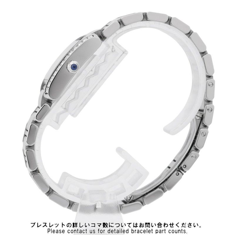 カルティエ タンクフランセーズ SM ダイヤベゼル W4TA0008 Cartier 腕時計 アイボリー文字盤