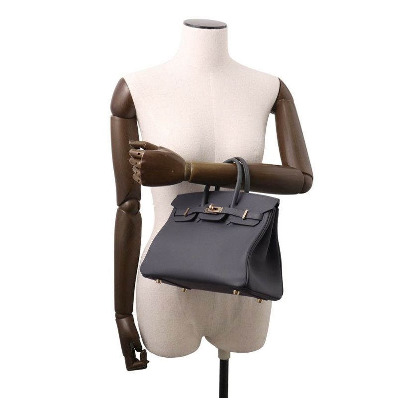 エルメス バーキン25 アルドワーズ/シャンパンゴールド金具 スイフト K刻印HERMES Birkin ハンドバッグ