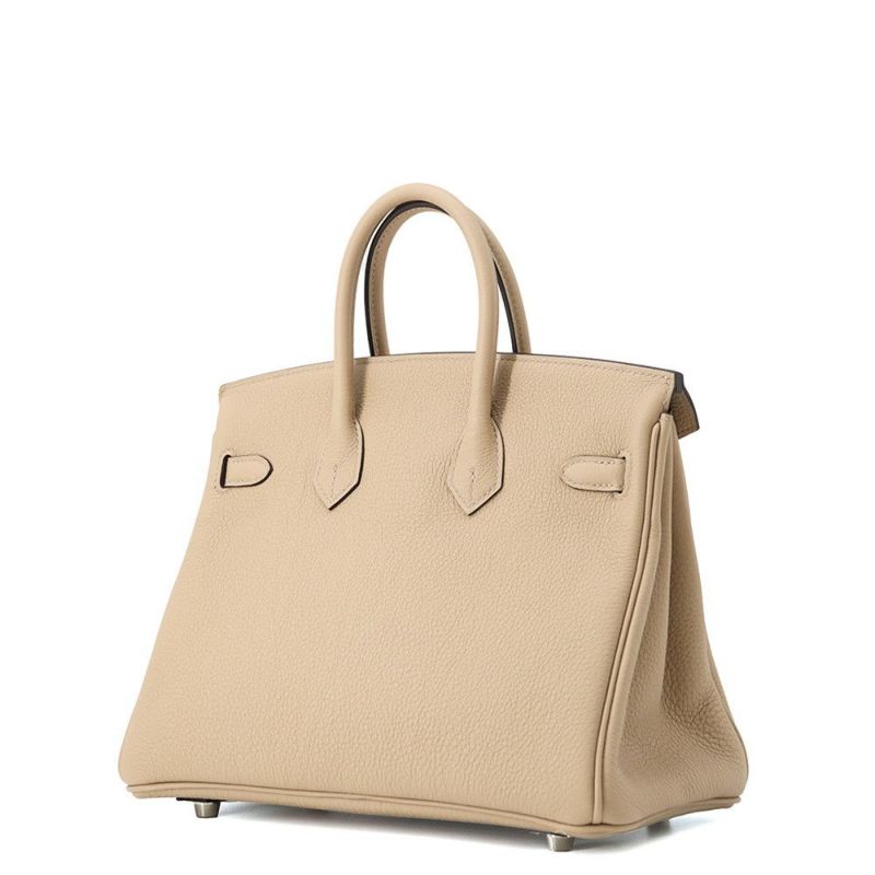 エルメス バーキン25 トレンチ/シルバー金具 トゴ K刻印 HERMES Birkin ハンドバッグ