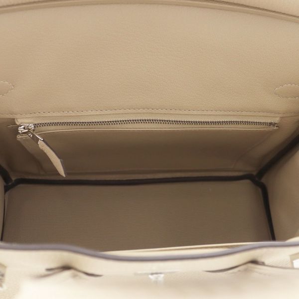 エルメス バーキン25 トレンチ/シルバー金具 トゴ K刻印 HERMES Birkin ハンドバッグ