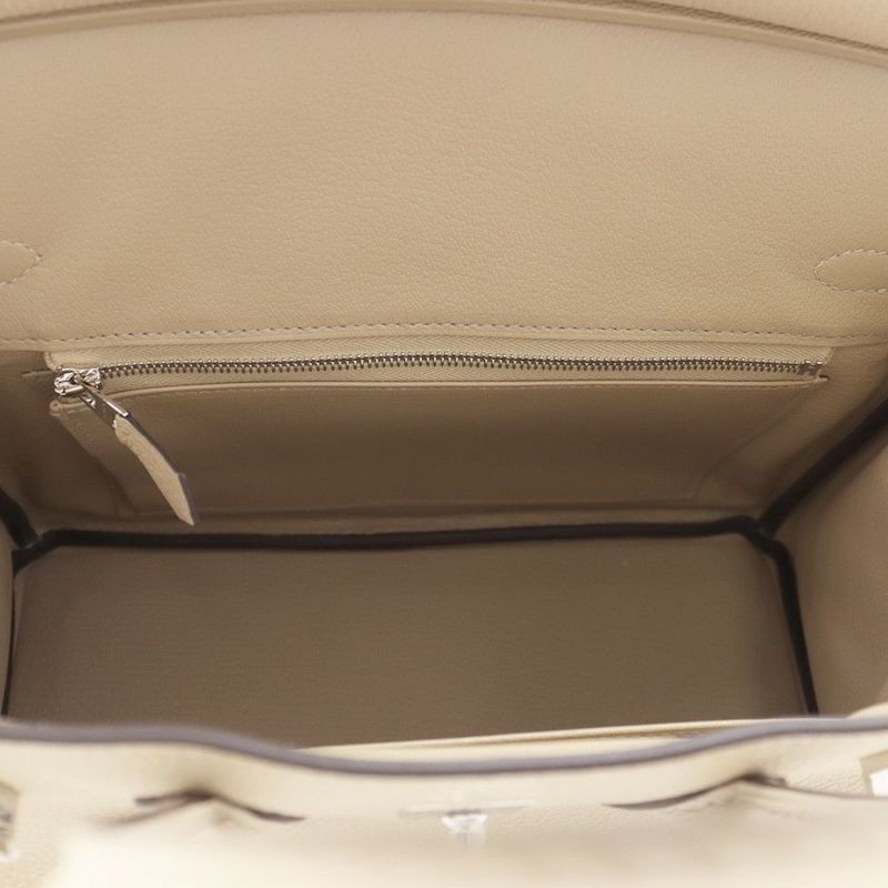 エルメス バーキン25 トレンチ/シルバー金具 トゴ K刻印 HERMES Birkin ハンドバッグ