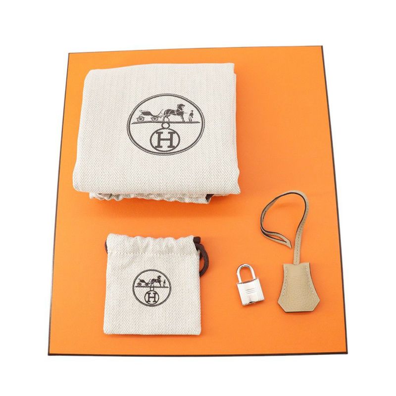 エルメス バーキン25 トレンチ/シルバー金具 トゴ K刻印 HERMES Birkin ハンドバッグ