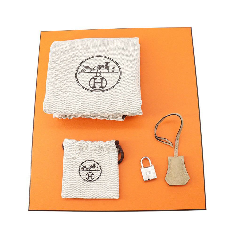エルメス バーキン25 トレンチ/シルバー金具 トゴ K刻印 HERMES Birkin ハンドバッグ