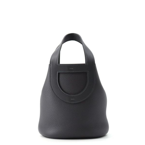 エルメス トートバッグ インザループ 18 キャバン/シルバー金具 トリヨンクレマンス/スイフト B刻印