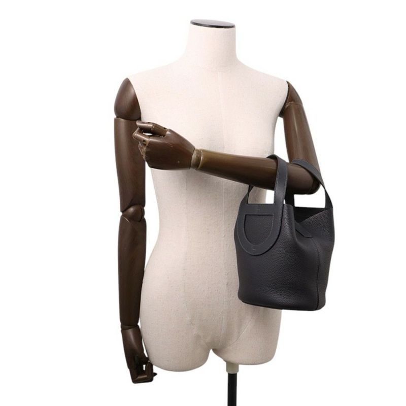 エルメス トートバッグ インザループ 18 キャバン/シルバー金具 トリヨンクレマンス/スイフト B刻印