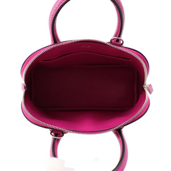 エルメス ボリード1923 ミニ ローズパープル/シルバー金具 シェブルミゾル C刻印 2wayショルダー