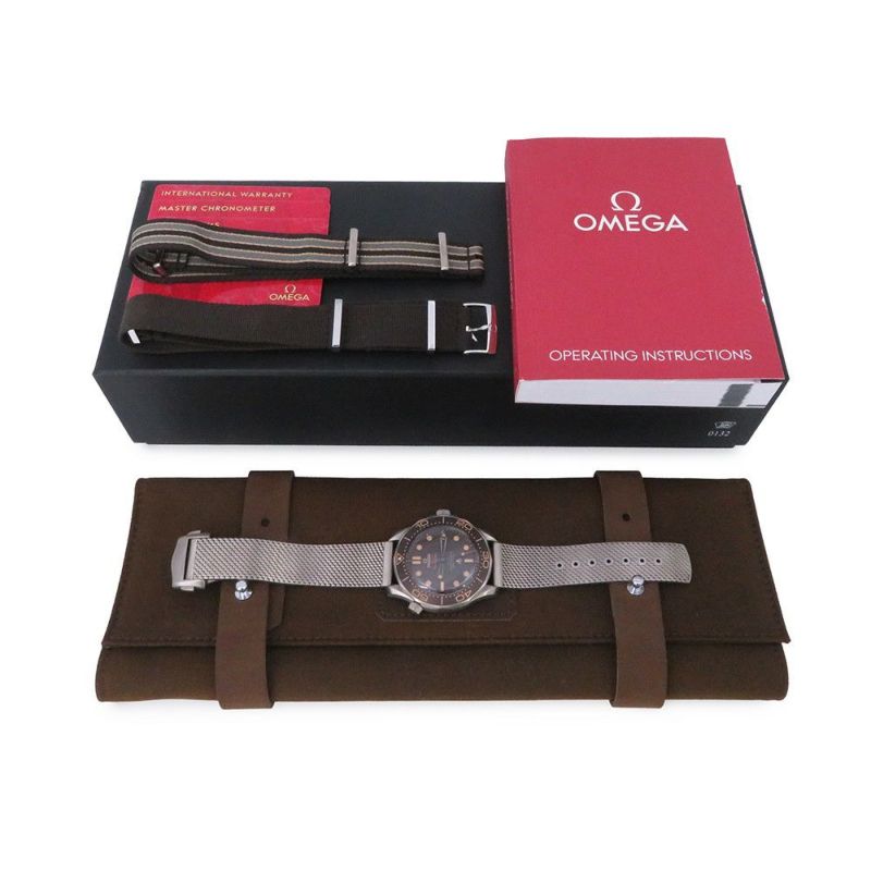 オメガ シーマスター ダイバー300M 007エディション 210.90.42.20.01.001 OMEGA 腕時計 ブラウン文字盤