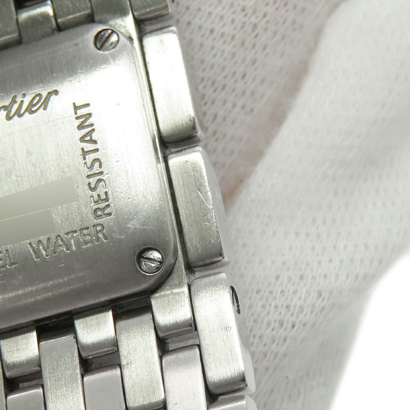 カルティエ パンテール リュバン W61003T9 Cartier 腕時計 ピンクシェル文字盤 クォーツ