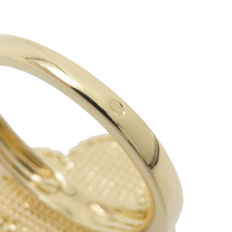 ヴァンクリーフ＆アーペル リング マジック アルハンブラ リング マザーオブパール K18YGイエローゴールド サイズ57 VCARF78900