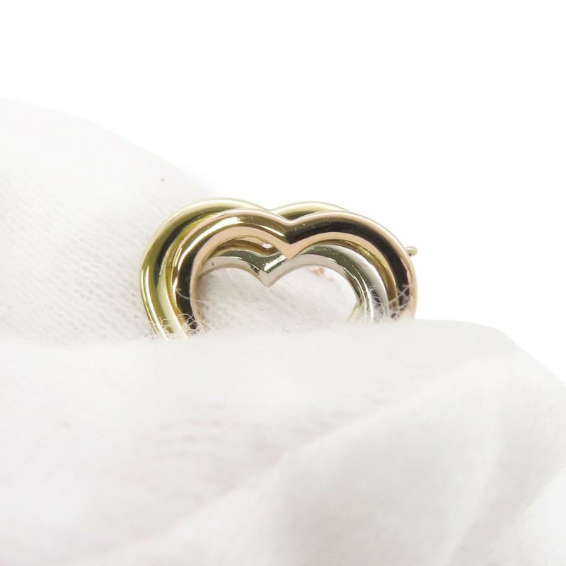 カルティエ ネックレス ハート トリニティ K18YG/K18PG/K18WG ジュエリー ペンダント