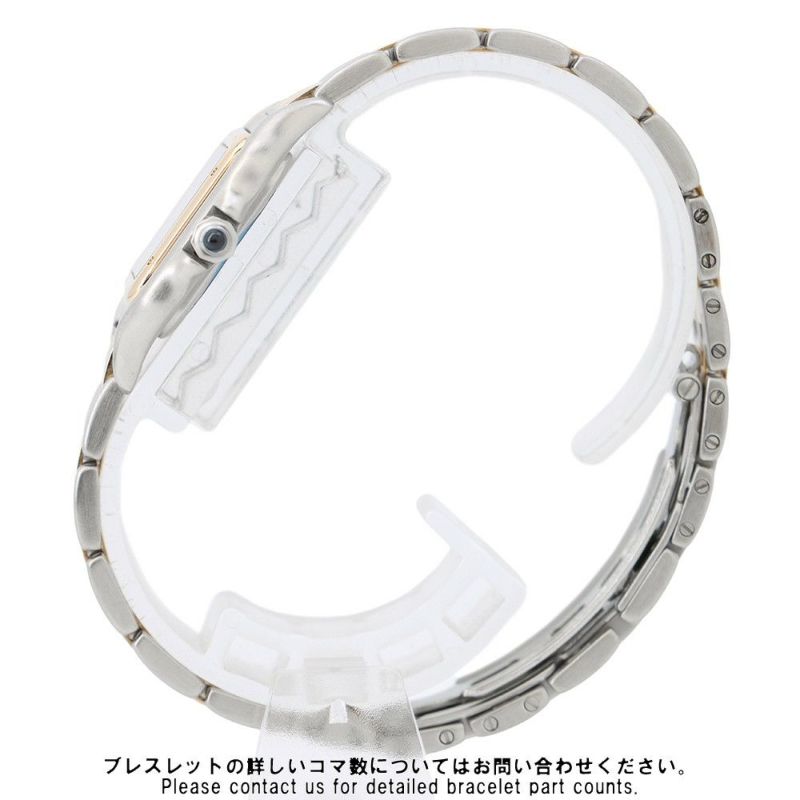 カルティエ パンテール SM 2ロウ W25029B6 Cartier 腕時計 レディース アイボリー文字盤