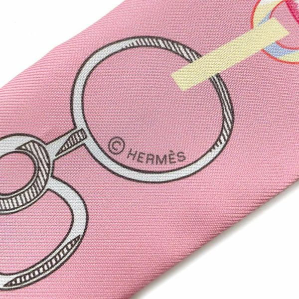 エルメス スカーフ ツイリー ドレ・バックル Do Re Boucles HERMES シルクツイル