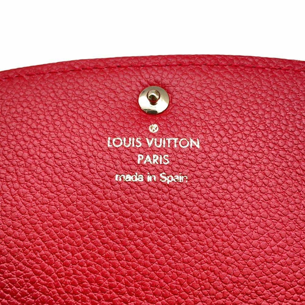 ルイヴィトン 長財布 ポルトフォイユ・エミリー M68327 LOUIS VUITTON ヴィトン 財布 フラワーモチーフ チャーム