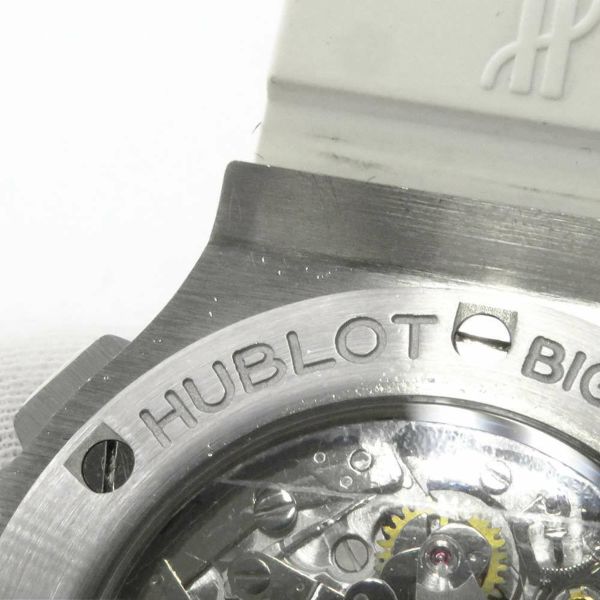 ウブロ ビッグバン サンモリッツ ベゼルダイヤモンド 301.SE.030.RW.114 HUBLOT 腕時計 白文字盤