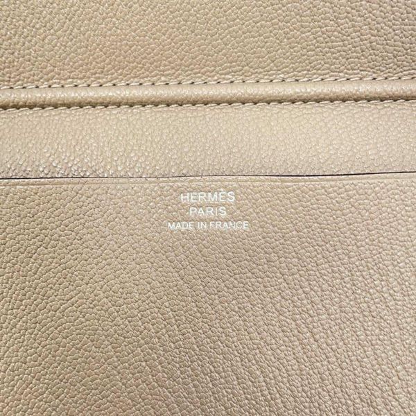 エルメス 手帳カバー アジャンダカバー ヴィジョンII エトゥープ/シルバー金具 シェブルミゾル HERMES スケジュール帳