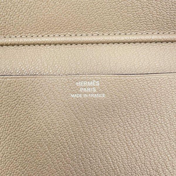 エルメス 手帳カバー アジャンダカバー ヴィジョンII エトゥープ/シルバー金具 シェブルミゾル HERMES スケジュール帳