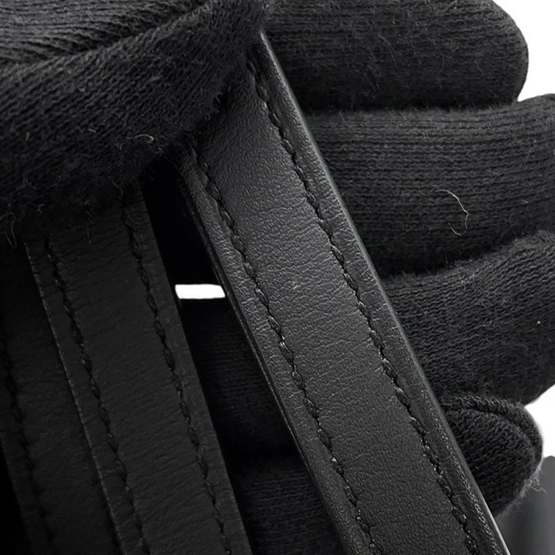 エルメス ケリージャンプ ブラック/ゴールド金具 スイフト W刻印 HERMES リュック 黒