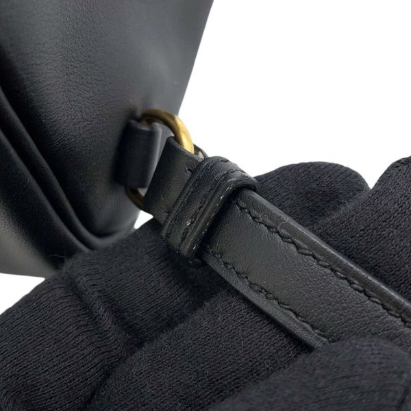 エルメス ケリージャンプ ブラック/ゴールド金具 スイフト W刻印 HERMES リュック 黒