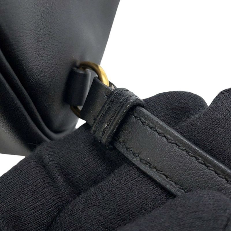 エルメス ケリージャンプ ブラック/ゴールド金具 スイフト W刻印 HERMES リュック 黒