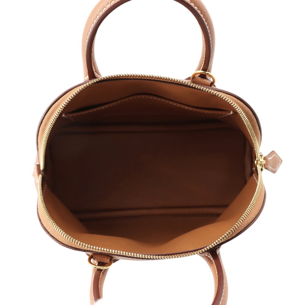 エルメス ボリード1923 ミニ ゴールド/ゴールド金具 エバーカラー K刻印 2wayショルダー