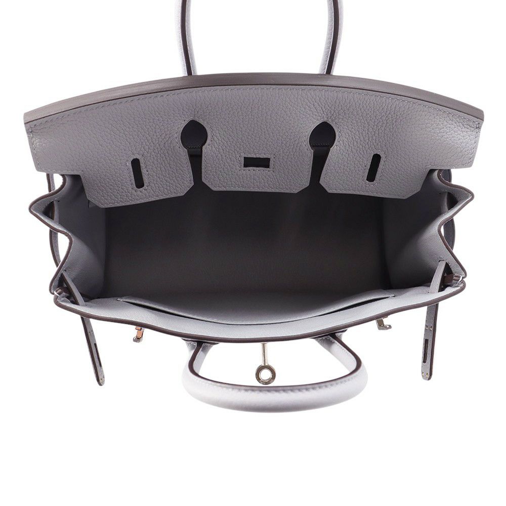 エルメス バーキン25 グリパンタン/シルバー金具 トゴ K刻印 HERMES Birkin ハンドバッグ