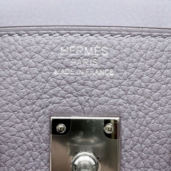 エルメス バーキン25 グリパンタン/シルバー金具 トゴ K刻印 HERMES Birkin ハンドバッグ