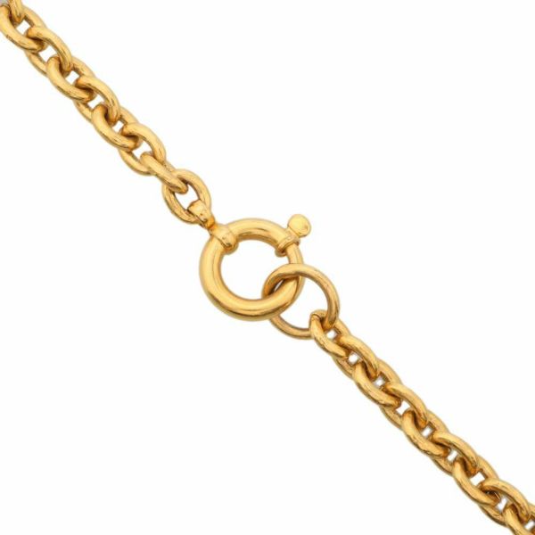 シャネル ネックレス トリプルココマーク メタル 94A CHANEL アクセサリー