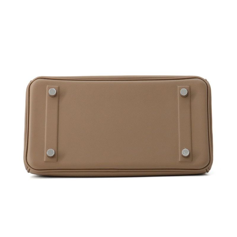 エルメス バーキン25 シャドウ エトゥープ/シルバー金具 スイフト W刻印 HERMES Birkin ハンドバッグ