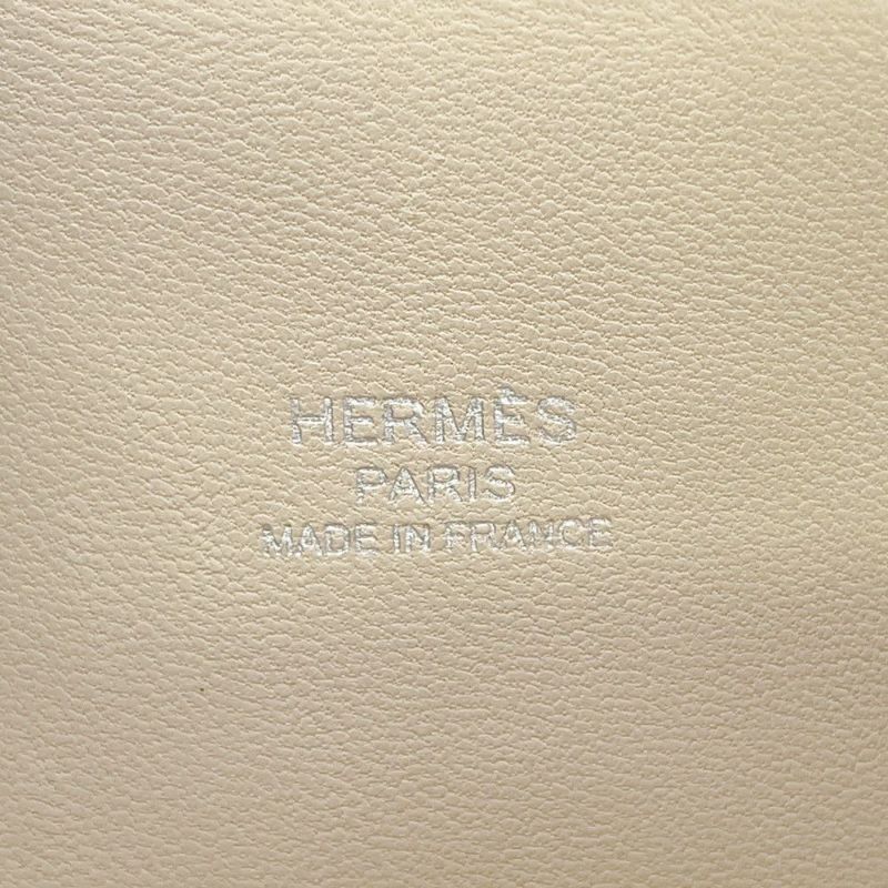 エルメス ボリード1923 ミニ パーシュマン/シルバー金具 オーストリッチ U刻印 HERMES 2wayショルダー