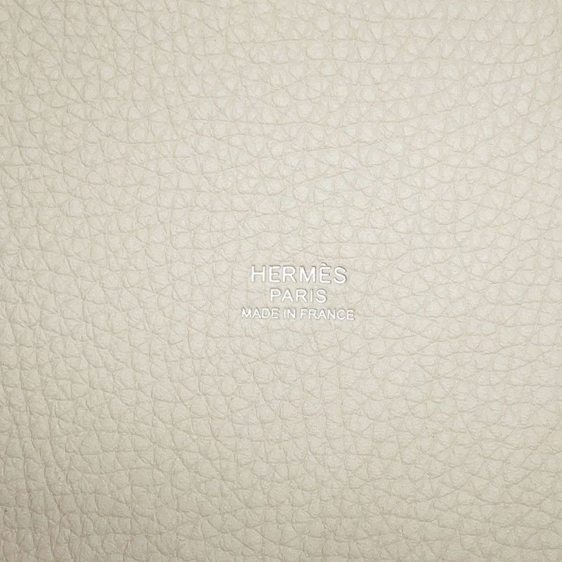 エルメス ハンドバッグ ピコタンロックPM ベトン/シルバー金具 トリヨンクレマンス K刻印