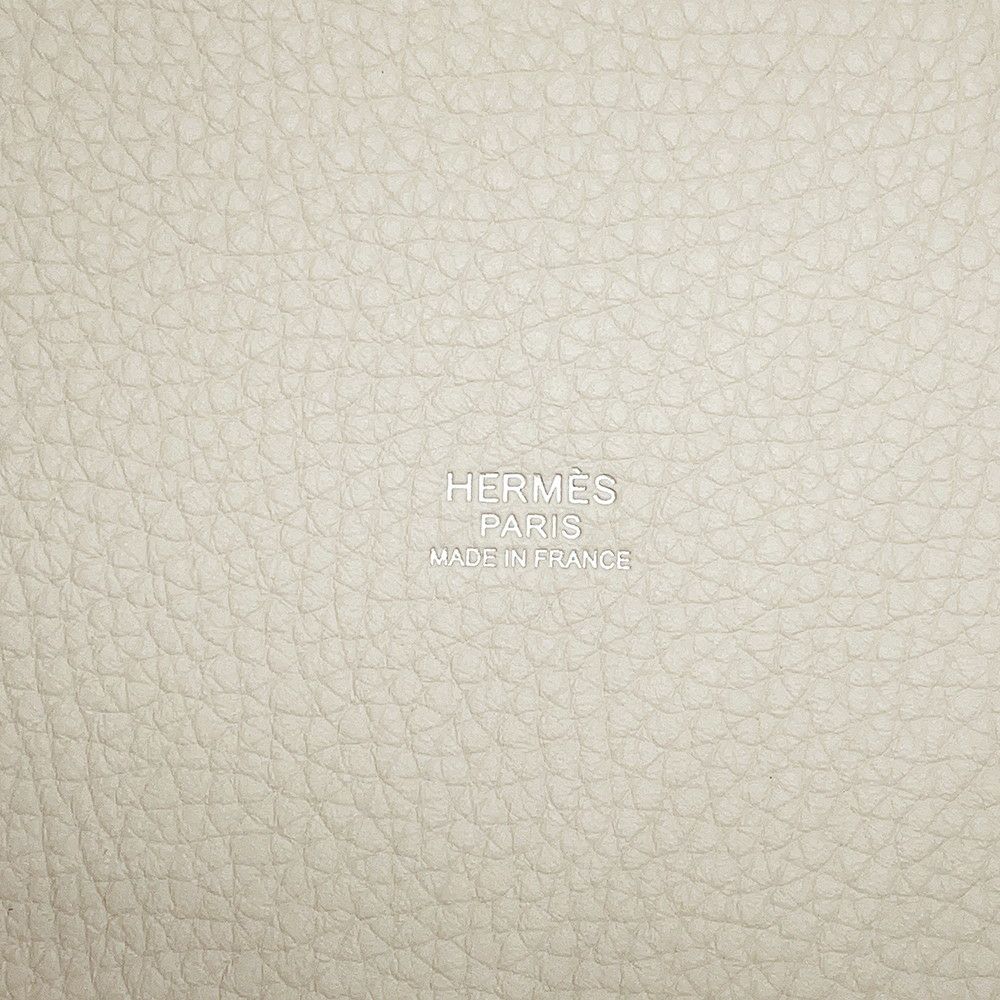 エルメス ハンドバッグ ピコタンロックPM ベトン/シルバー金具 トリヨンクレマンス K刻印