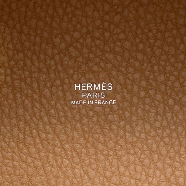 エルメス ハンドバッグ ピコタンロックPM ゴールド/シルバー金具 トリヨンクレマンス K刻印