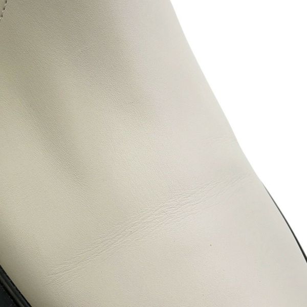 エルメス ブーツ ハロウ サイドゴア レザー レディースサイズ37 HERMES 靴 ショートブーツ