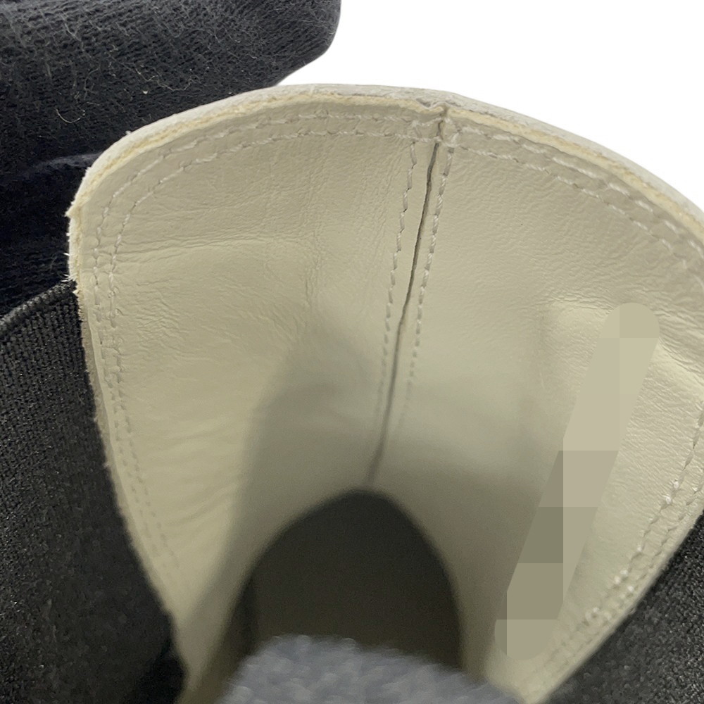 エルメス ブーツ ハロウ サイドゴア レザー レディースサイズ37 HERMES 靴 ショートブーツ