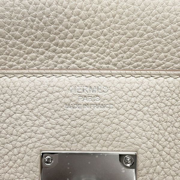 エルメス ケリーメッセンジャーPM ベトン/シルバー金具 エバーカラー K刻印 HERMES バッグ メンズ