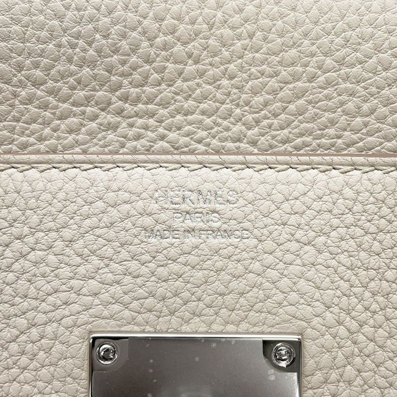 エルメス ケリーメッセンジャーPM ベトン/シルバー金具 エバーカラー K刻印 HERMES バッグ メンズ