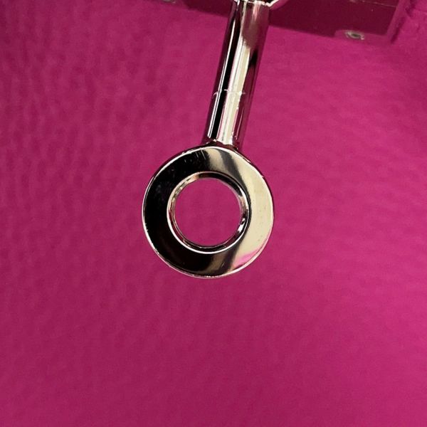 エルメス バーキン30 ローズパープル/シルバー金具 トゴ A刻印 HERMES Birkin ハンドバッグ