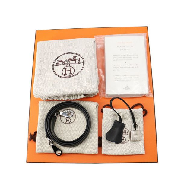 エルメス ケリー25 外縫い トリコロール ブルーサフィール/ブルーフランス/ブラック/シルバー金具 エプソン U刻印 2wayショルダー