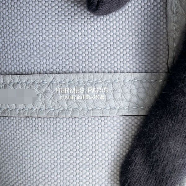 エルメス トートバッグ ネオ・ガーデン ヴォヤージュ グリパンタン/シルバー金具 トワルオフィシェ/ネゴンダ K刻印 ガーデンパーティー