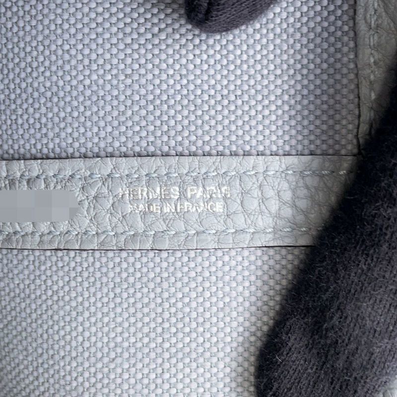 エルメス トートバッグ ネオ・ガーデン ヴォヤージュ グリパンタン/シルバー金具 トワルオフィシェ/ネゴンダ K刻印 ガーデンパーティー